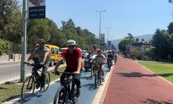 Fethiye'de pedallar, trafik kazasında can veren bisikletliler için çevrildi