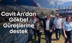 Cavit Arı'dan Gökbel Güreşlerine destek