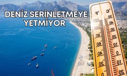 Antalya’da deniz bile serinletmeye yetmiyor