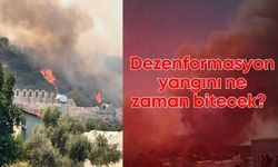 Orman yangınları söndürüldü, dezenformasyonla mücadele başladı!