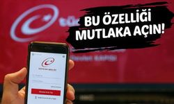 E-Devlet'te bu özelliği mutlaka açın!