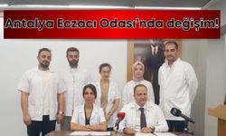 Antalya Eczacı Odası’nda görev değişimi: İsmail Erçin’in yerine o isim geldi!