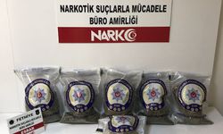 Fethiye'de 2 kiloyu aşkın esrar ele geçirildi!