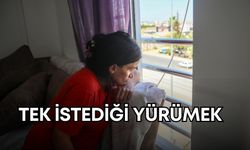 Antalya’da zorlu bir yaşam mücadelesi! Leyla’nın tek istediği yürümek