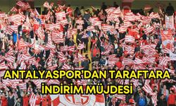 Antalyaspor’dan taraftara indirim müjdesi