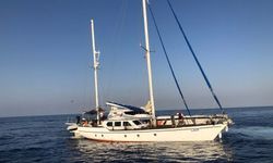 İzmir açıklarında 50'si çocuk toplam 115 göçmen yakalandı!
