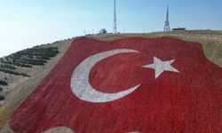 Dünyanın en büyük Türk bayrağı burada!