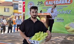 Biber tarlasında büyüyen genç şampiyon oldu