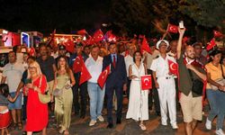 Kaş’ta muhteşem 30 Ağustos etkinliği