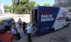 Mobil Sağlık Merkezi ile göz taraması