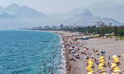 Antalya'da Kavurucu sıcaklara karşı serinlik arayışı