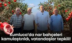 Kumluca'da nar bahçeleri kamulaştırıldı, vatandaşlar tepkili!