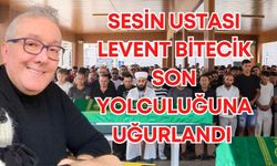 Sesin Ustası Levent Bitecik Antalya’da son yolculuğuna uğurlandı