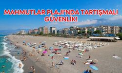 Alanya Mahmutlar Plajı'nda tartışmalı güvenlik!