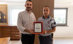 Tarihi Manavgat Köprüsü'nden hayata uzanan el plaket ile ödüllendirildi!
