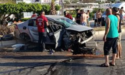 Mersin'de peş peşe kaza!
