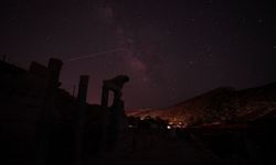 Perseid meteor yağmuru, Kindos Antik Kenti’ni ışıldattı
