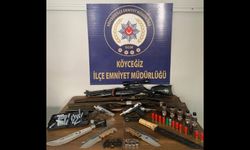 Muğla'da çok sayıda silah ele geçirildi!