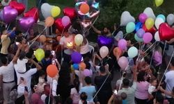 Yağmur’un umut balonları gökyüzüne bırakıldı