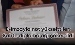E-imzayla not yükselttiler: Sahte diploma ağı çökertildi