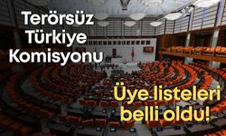 Terörsüz Türkiye Komisyonu: Üye listeleri belli oldu!