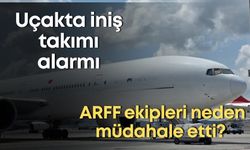 İstanbul-Antalya uçağında iniş takımı alarmı: ARFF ekipleri neden müdahale etti?