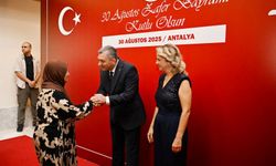 Antalya’da Zafer Bayramı Resepsiyonu