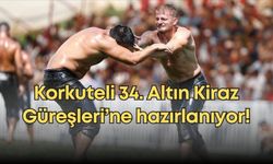 Korkuteli 34. Altın Kiraz Güreşleri’ne hazırlanıyor!