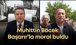 Muhittin Böcek Başarır’la moral buldu