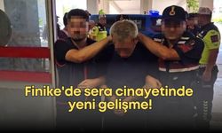 Finike'de sera cinayetinde yeni gelişme!