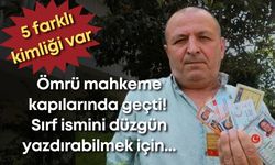 Ömrü mahkeme kapılarında geçti! Sırf ismini düzgün yazdırabilmek için...