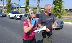 Manavgat'ta Belçikalı turistin inadı tuttu! Ekipler dakikalarca direndi