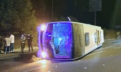 Muğla'da otobüs devrildi: 5 yaralı