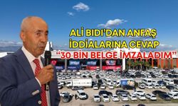Ali Bıdı’dan ANFAŞ iddialarına cevap: “30 bin belge imzaladım”
