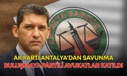 Ak Parti Antalya'dan savunma: Buluşmaya partili avukatlar katıldı