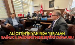 Ali Çetin'in yanında yer alan Sağlık İl Müdürü'ne eleştiri yağmuru: Ne işin var orda?