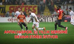 Antalyaspor, 22 yıllık serisine devam etmek istiyor