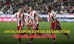 Antalyaspor 2019’da başardığını tekrarlamak istiyor