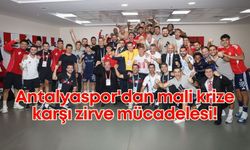 Antalyaspor, mali krizden çıktı zirveye ortak oldu