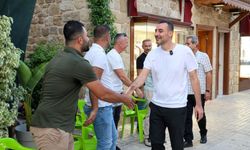Manavgat Belediye Başkanvekili Çiçek, Side'de esnafla buluştu
