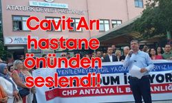 Atatürk Hastanesi yıkım tartışmaları büyüyor… Cavit Arı hastane önünden seslendi!
