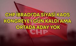 CHP İbradı’da siyasi kaos! Kongreye 1 gün kaldı ama ortada aday yok