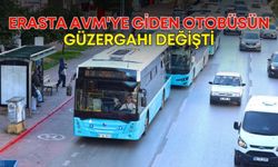 Antalyakart duyurdu: Erasta AVM'ye giden otobüsün güzergahı değişti