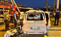 Gazipaşa’da trafik kazası: Motosiklet sürücüsü yaralandı