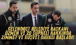Gelendost Belediye Başkanı Özmen ve 20 şüpheli hakkında zimmet ve rüşvet davası başladı!