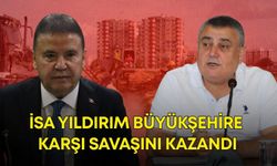 İsa Yıldırım Büyükşehire karşı savaşını kazandı! Teşekkür listesinde dikkat çeken eksiklik