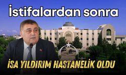 İstifalardan sonra Aksu Belediye Başkanı İsa Yıldırım hastanelik oldu