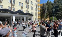 Karaman'da susuzluk protestosu! Turkuaz City sakinlerinden su bidonu ile eylem