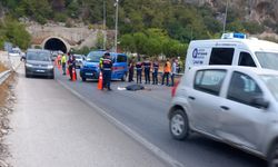 Kemer'de feci kaza: Genç motosiklet sürücüsü hayatını kaybetti