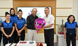 Mesut Kocagöz zabıta personeliyle bir araya geldi
